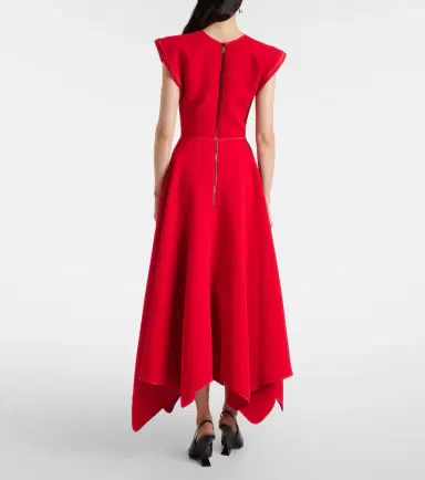 Maticevski Empath draped midi dress | Thumbnail 4