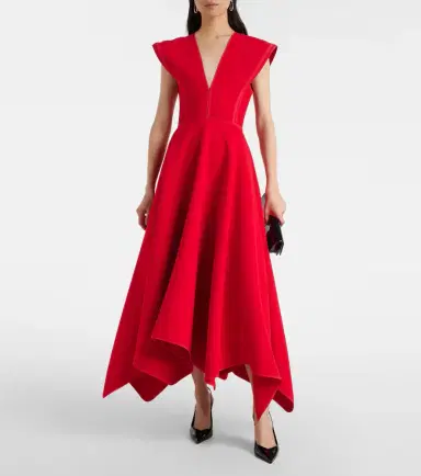 Maticevski Empath draped midi dress | Thumbnail 6