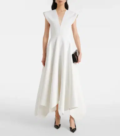 Maticevski Empath draped midi dress | Thumbnail 6