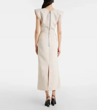 Maticevski Wingtip draped midi dress | Thumbnail 2