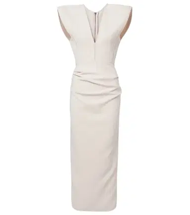 Maticevski Wingtip draped midi dress | Thumbnail 1