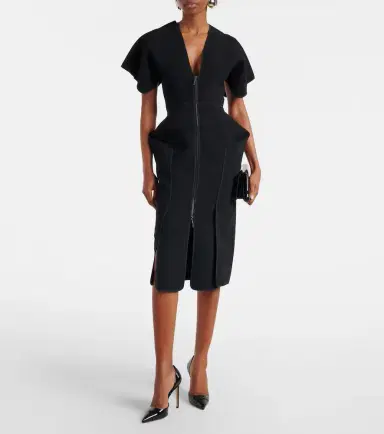 Maticevski Coco peplum midi dress | Thumbnail 6