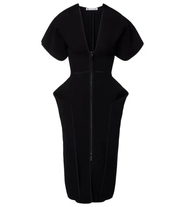 Coco peplum midi dress