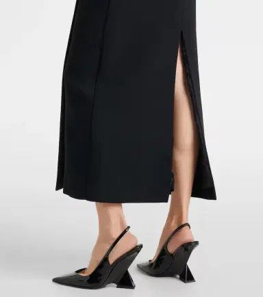 Maticevski Barrier off-shoulder satin midi dress | Thumbnail 5