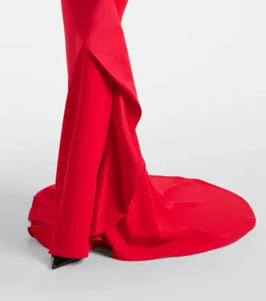 Maticevski Provocateur halterneck peplum satin gown | Thumbnail 4