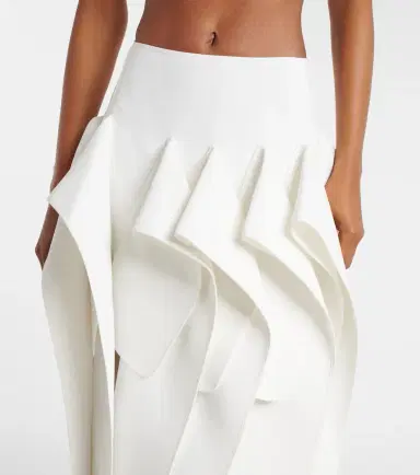 Maticevski Streaming draped midi skirt | Thumbnail 3