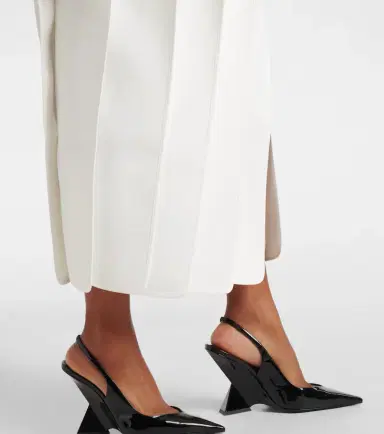 Maticevski Streaming draped midi skirt | Thumbnail 5