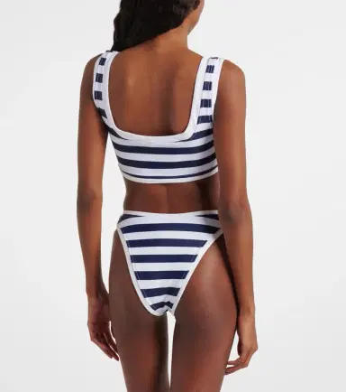 Same Grace striped bikini bottoms | Thumbnail 3