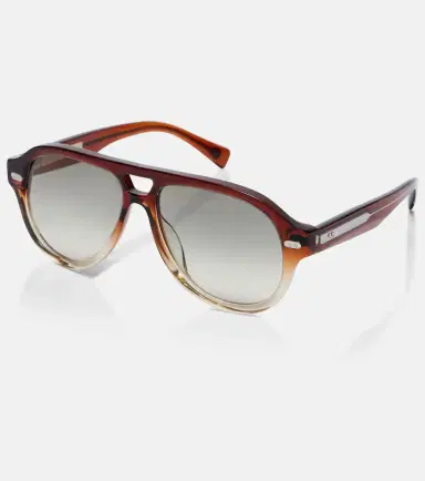 Brunello Cucinelli Paul aviator sunglasses | Thumbnail 4