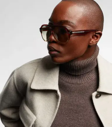Brunello Cucinelli Paul aviator sunglasses | Thumbnail 5