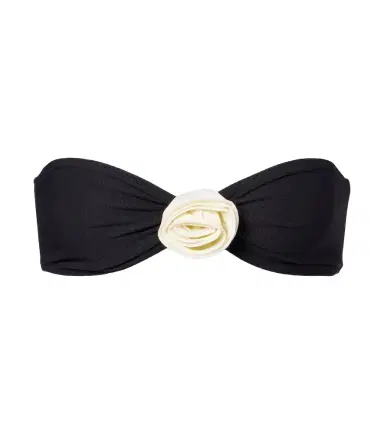 Same Rosette floral-appliqué bandeau bikini top | Thumbnail 1