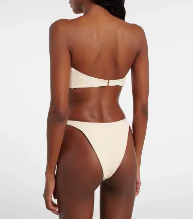 Same Rosette floral-appliqué bandeau bikini top | Thumbnail 4