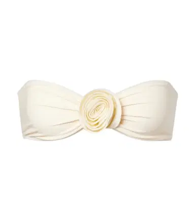 Same Rosette floral-appliqué bandeau bikini top | Thumbnail 1