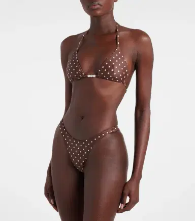 SAME Beaded polka-dot bikini top | Thumbnail 3 SAME Beaded polka-dot bikini top | Thumbnail 3