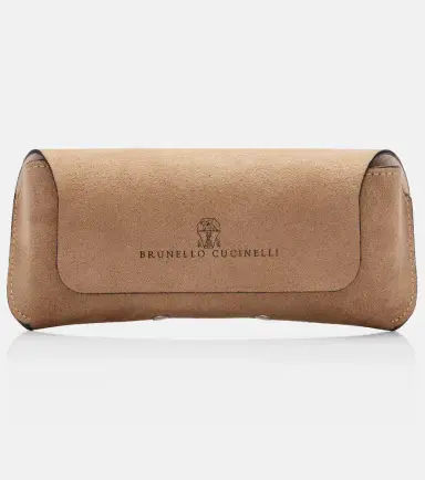 Brunello Cucinelli Sartorial Sunset round sunglasses | Thumbnail 2