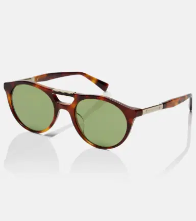 Brunello Cucinelli Sartorial Sunset round sunglasses | Thumbnail 4