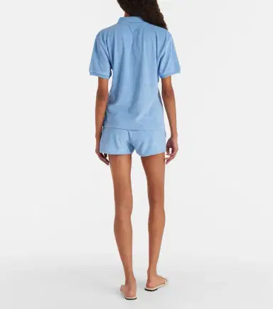 Hunza G Logo cotton terry shorts | Thumbnail 2
