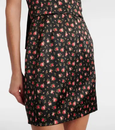 Dolce & Gabbana Floral halterneck silk-blend satin minidress | Thumbnail 5