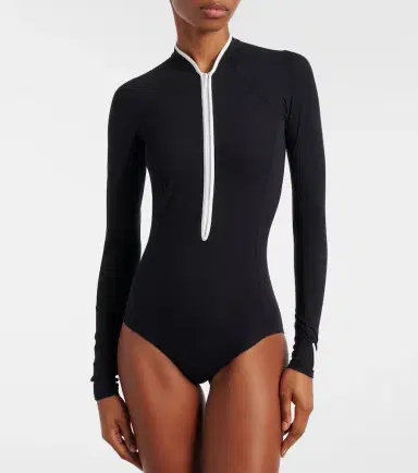 Hunza G Tyra rashguard swimsuit | Thumbnail 4