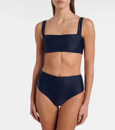 Jade Swim Bound high-rise bikini bottoms | Thumbnail 4