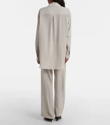 Jade Swim Mika sheer wide-leg pants | Thumbnail 4