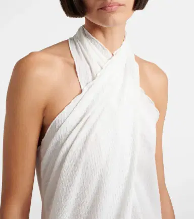 Jade Swim Stella sheer halterneck maxi dress | Thumbnail 2