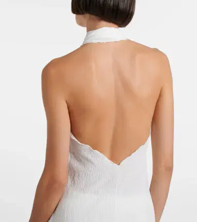 Jade Swim Stella sheer halterneck maxi dress | Thumbnail 4