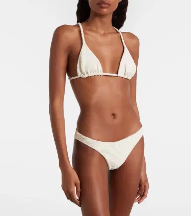 Jade Swim Via triangle bikini top | Thumbnail 4
