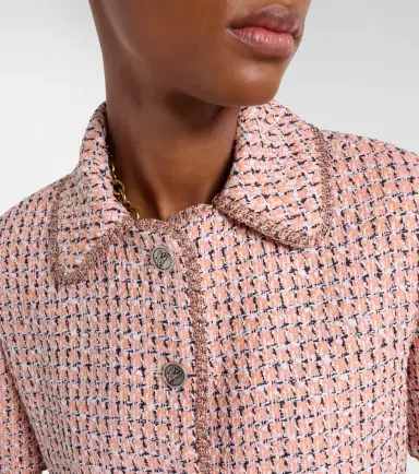 Etro Cropped tweed jacket | Thumbnail 3 Etro Cropped tweed jacket | Thumbnail 3