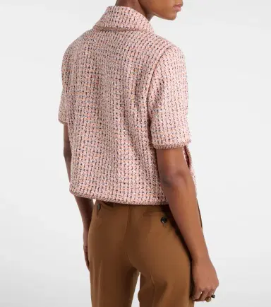 Etro Cropped tweed jacket | Thumbnail 5 Etro Cropped tweed jacket | Thumbnail 5
