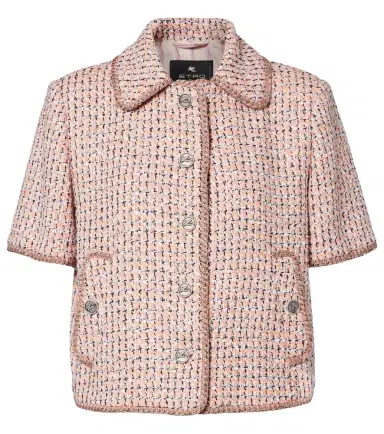 Etro Cropped tweed jacket | Thumbnail 1 Etro Cropped tweed jacket | Thumbnail 1