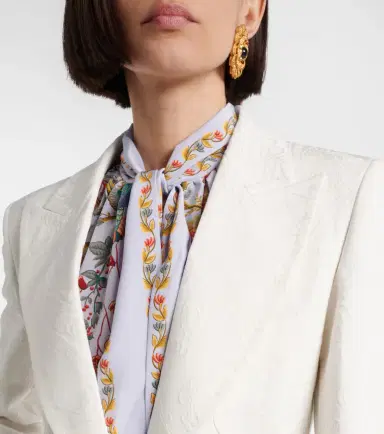 Etro Embroidered cotton-blend blazer | Thumbnail 4