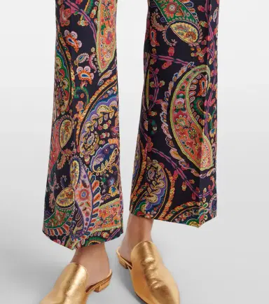 Etro Paisley straight pants | Thumbnail 2
