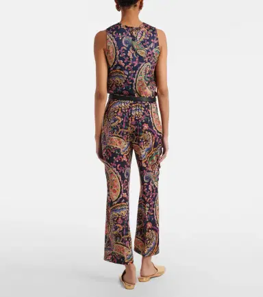 Etro Paisley straight pants | Thumbnail 3