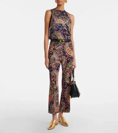 Etro Paisley straight pants | Thumbnail 6