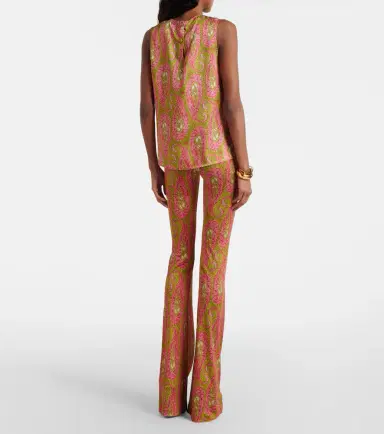 Etro Paisley flared pants | Thumbnail 4