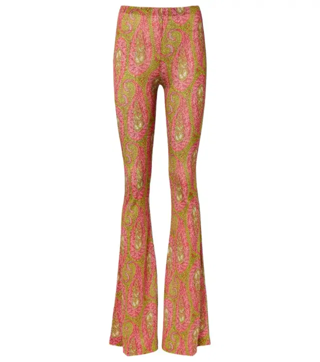 Etro Paisley flared pants