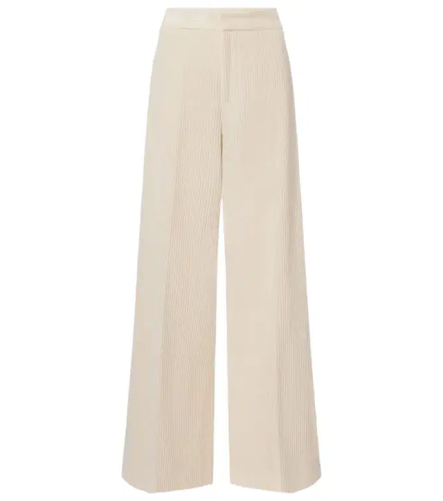Etro Cotton corduroy wide-leg pants