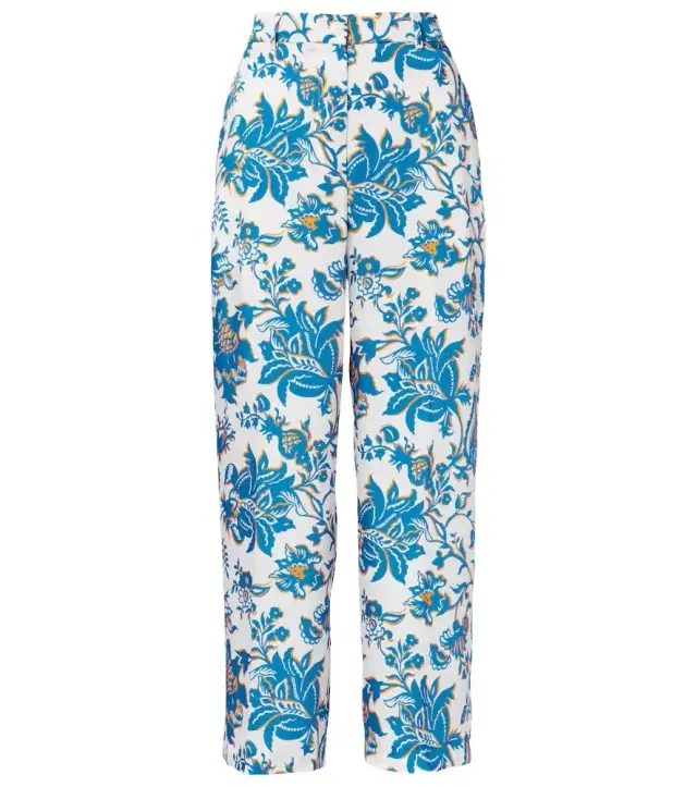 Etro Printed wide-leg pants
