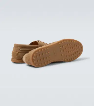 Tod's Gommino suede boat shoes | Thumbnail 4