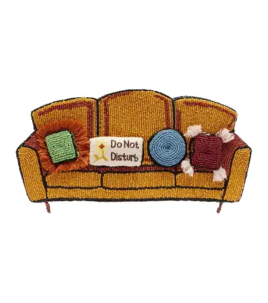 Staud Couch beaded clutch | Thumbnail 1