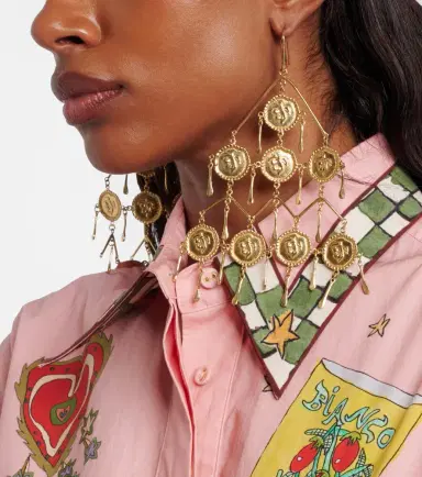 ALÉMAIS Alémais Le Jardin drop earrings | Thumbnail 5