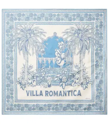ALÉMAIS Alémais Villa Romantica silk scarf | Thumbnail 1