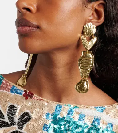 ALÉMAIS Alémais Le Jardin drop earrings | Thumbnail 6