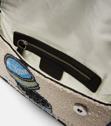 Staud Tommy beaded shoulder bag | Thumbnail 2