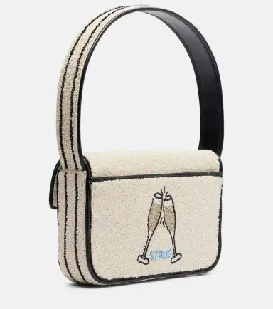 Staud Tommy beaded shoulder bag | Thumbnail 3