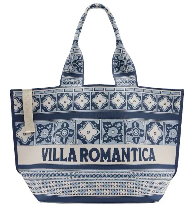 Alemais Alémais Villa Romantica Maxi jacquard tote bag