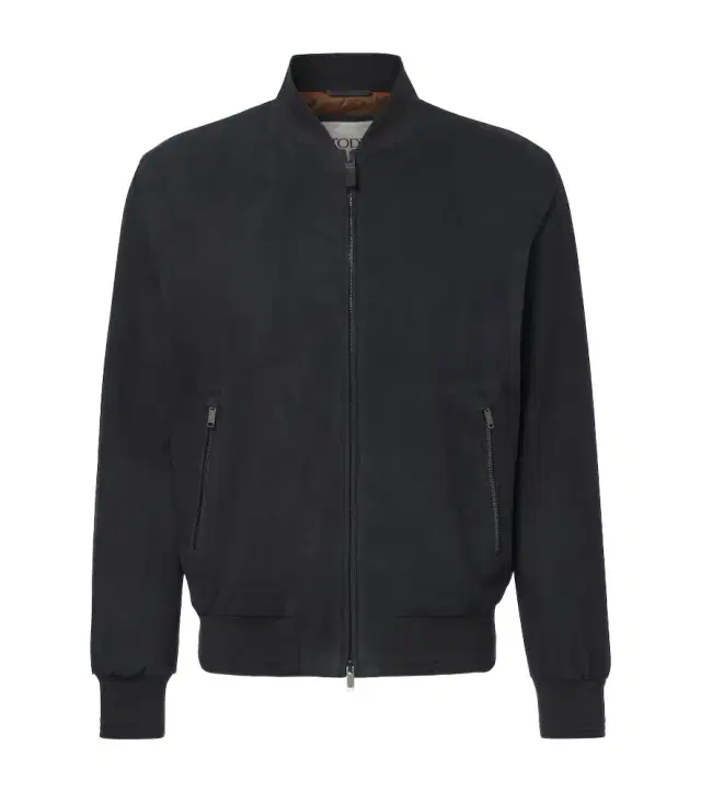 Tod's Suede bomber jacket