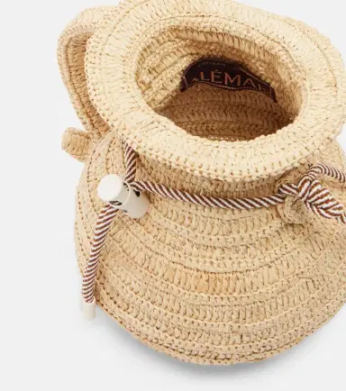 ALÉMAIS Alémais Michelle raffia crossbody bag | Thumbnail 2