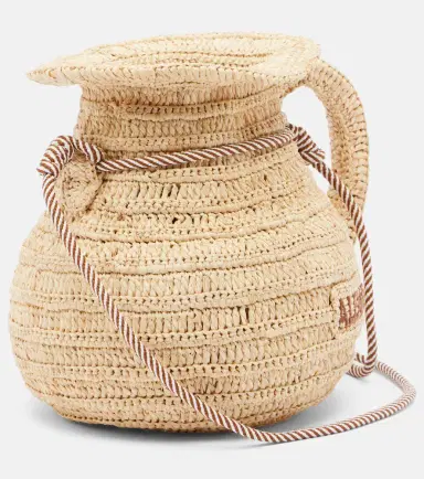 ALÉMAIS Alémais Michelle raffia crossbody bag | Thumbnail 3